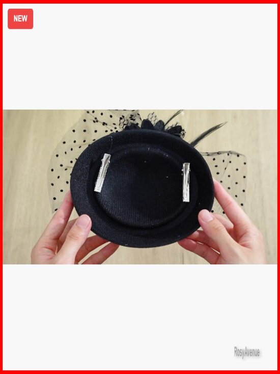 18 Pcs Tea Party Fascinator Set Mini Hats with Fans Costume Accessories